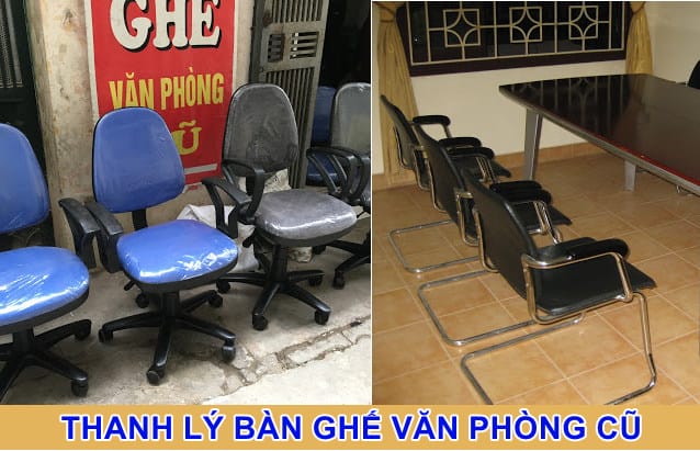 thanh lý bàn ghế văn phòng cũ tp hcm