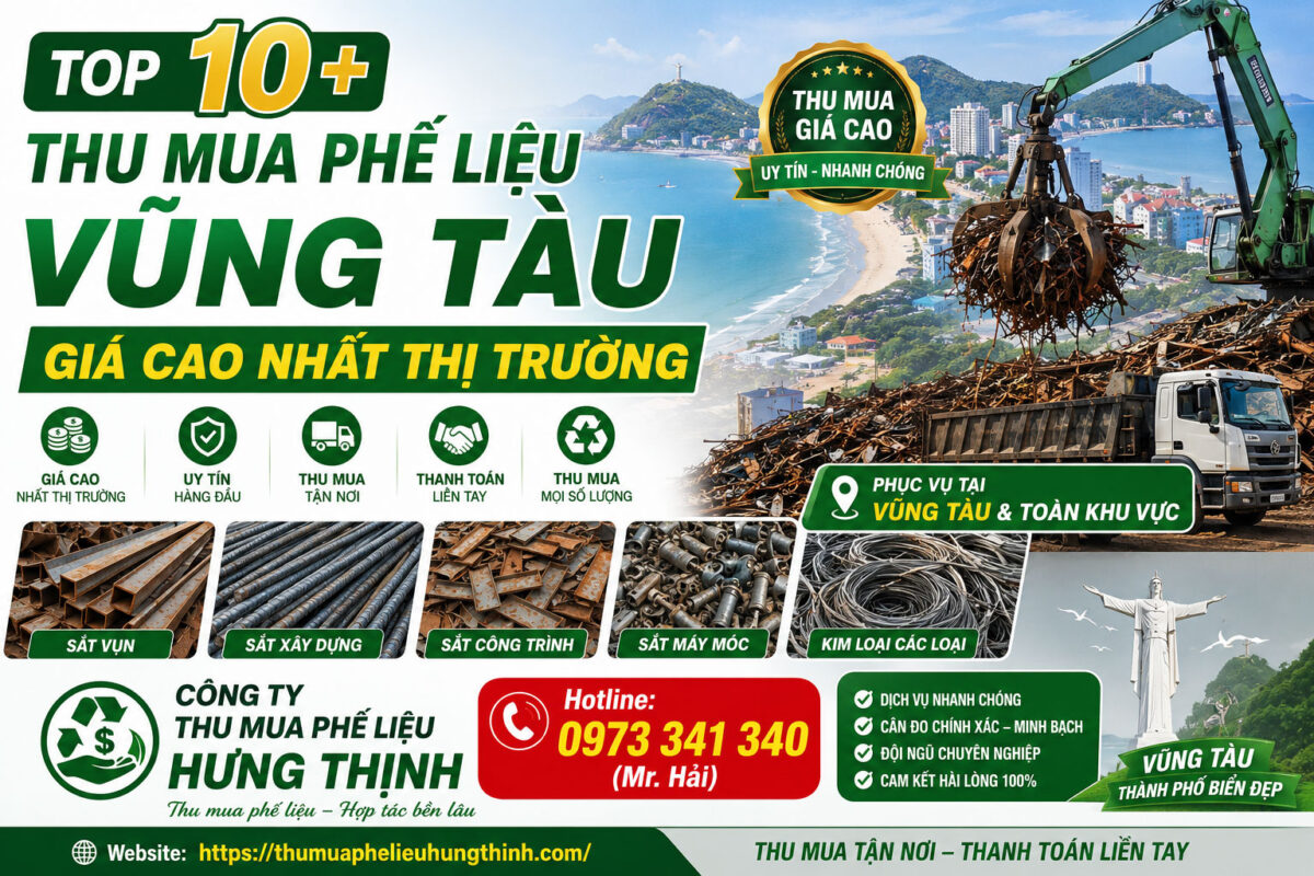 Top 10+ thu mua phế liệu Vũng Tàu giá cao 1 Top 10+ thu mua phế liệu Vũng Tàu giá cao