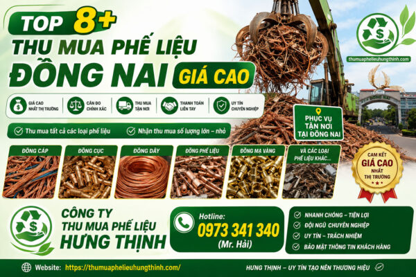 Top 8+ thu mua phế liệu Đồng Nai giá cao 1 Top 8+ thu mua phế liệu Đồng Nai giá cao