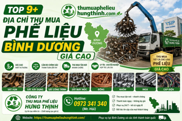 Top 9+ địa chỉ thu mua phế liệu Bình Dương giá cao 1 Top 9+ địa chỉ thu mua phế liệu Bình Dương giá cao