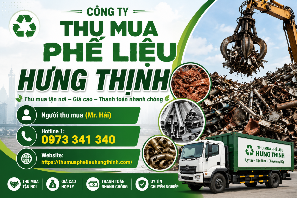 Thu mua phế liệu Hưng Thịnh